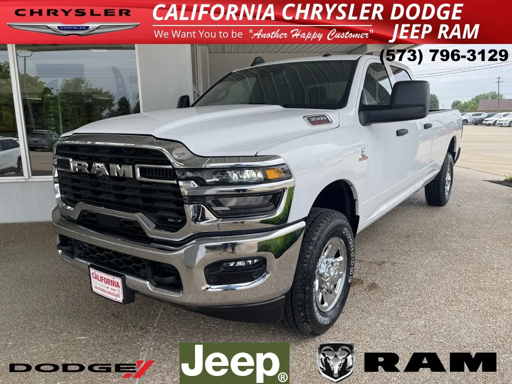 White 2025 Ram 3500 Tradesman for sale in California, MO