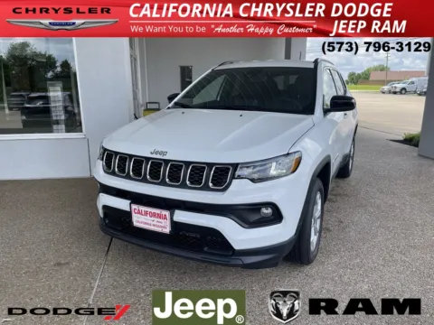 White 2025 Jeep Compass Latitude for sale in California, MO