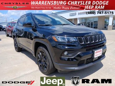 Black 2025 Jeep Compass Latitude for sale in Warrensburg, MO
