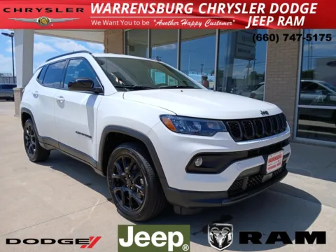 White 2025 Jeep Compass Latitude for sale in Warrensburg, MO
