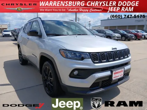 Silver 2025 Jeep Compass Latitude for sale in Warrensburg, MO