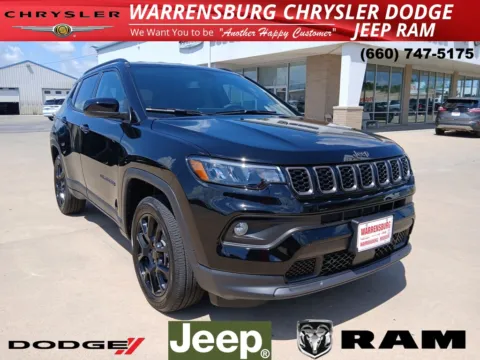 Black 2025 Jeep Compass Latitude for sale in Warrensburg, MO