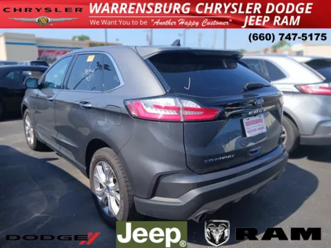 Another view of 2022 Ford Edge Titanium for sale in Warrensburg, MO at Warrensburg CDJR