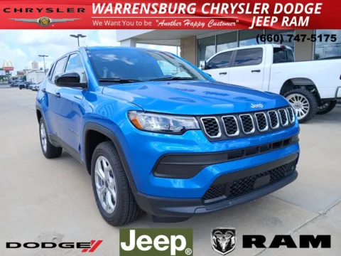 Blue 2025 Jeep Compass Sport for sale in Warrensburg, MO