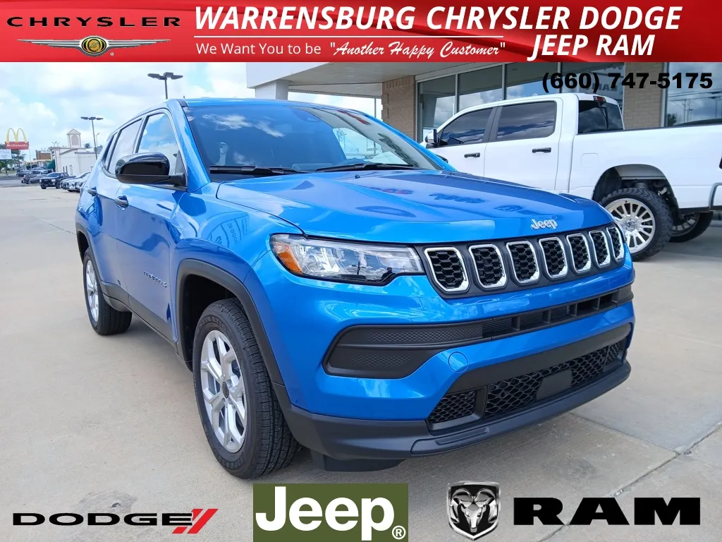 Blue 2025 Jeep Compass Sport for sale in Warrensburg, MO