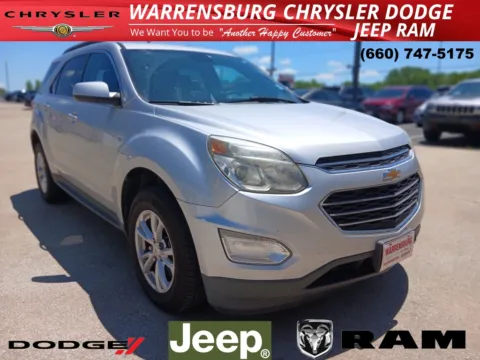 Silver 2017 Chevrolet Equinox LT for sale in Warrensburg, MO