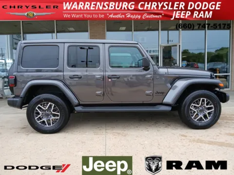 Photos of 2025 Jeep Wrangler Sahara for sale in Warrensburg, MO at Warrensburg CDJR