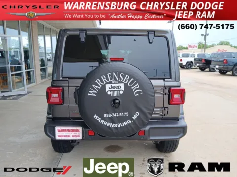 More photos of 2025 Jeep Wrangler Sahara at Warrensburg CDJR, MO