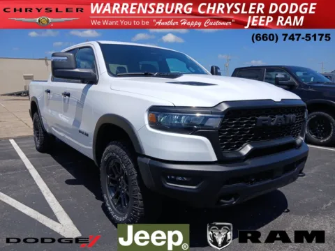 White 2025 Ram 1500 Rebel for sale in Warrensburg, MO