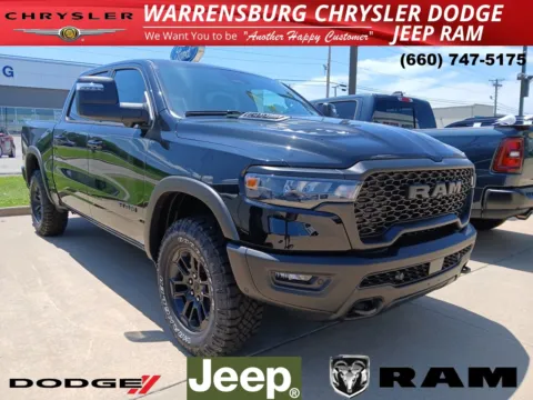 Black 2025 Ram 1500 Rebel for sale in Warrensburg, MO