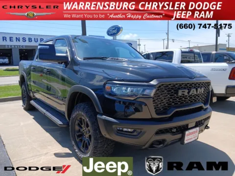 Black 2025 Ram 1500 Rebel for sale in Warrensburg, MO