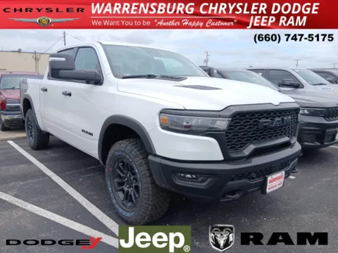 White 2025 Ram 1500 Rebel for sale in Warrensburg, MO