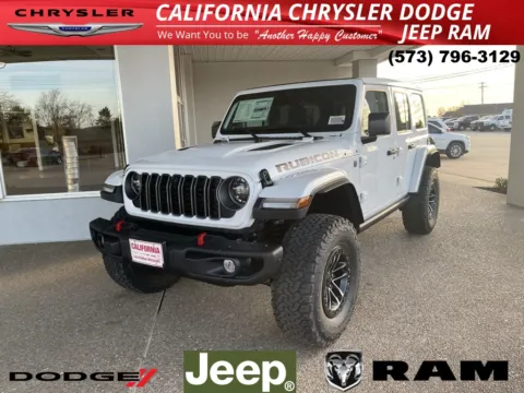 White 2026 Jeep Wrangler Rubicon X for sale in California, MO