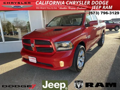 Red 2017 Ram 1500 Sport for sale in California, MO