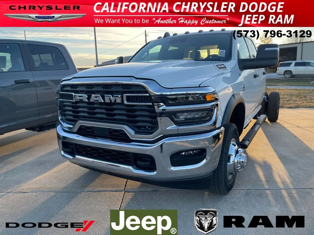 White 2026 Ram 3500 Tradesman for sale in California, MO