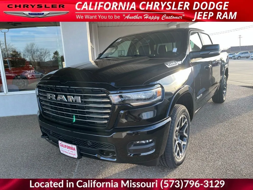 Black 2026 Ram 1500 Laramie for sale in California, MO