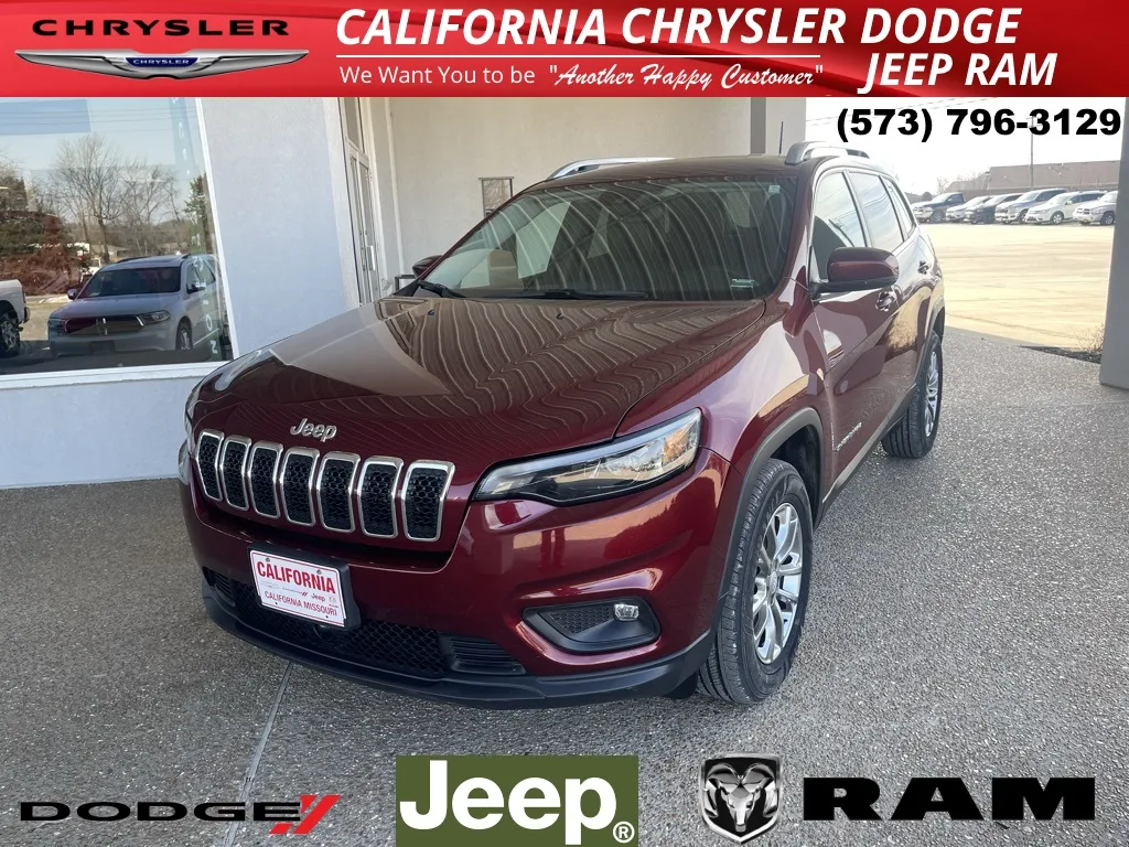 Red 2021 Jeep Cherokee Latitude Lux for sale in California, MO