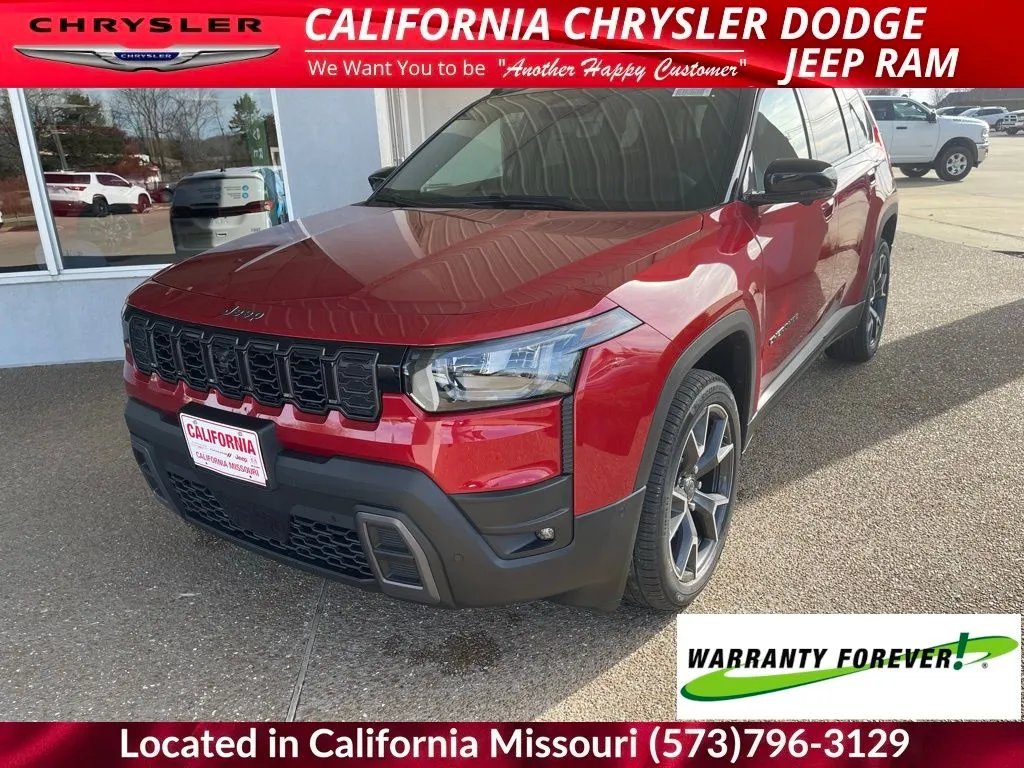 Red 2026 Jeep Cherokee Overland for sale in California, MO
