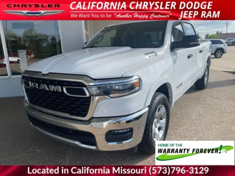 White 2025 Ram 1500 Big Horn/Lone Star for sale in California, MO