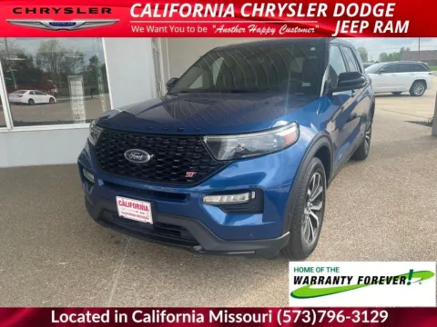 Blue 2021 Ford Explorer ST for sale in California, MO