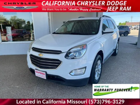 White 2017 Chevrolet Equinox LT for sale in California, MO