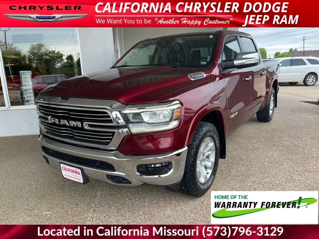 Red 2021 Ram 1500 Laramie for sale in California, MO