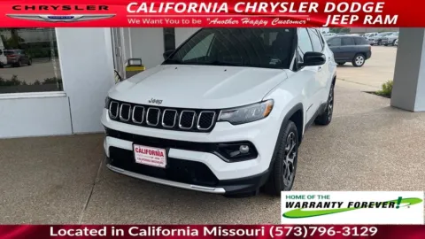 White 2024 Jeep Compass Limited for sale in California, MO