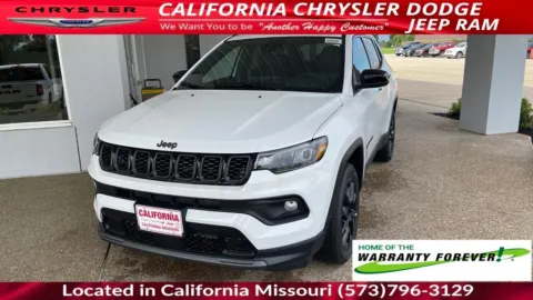 White 2026 Jeep Compass Latitude for sale in California, MO