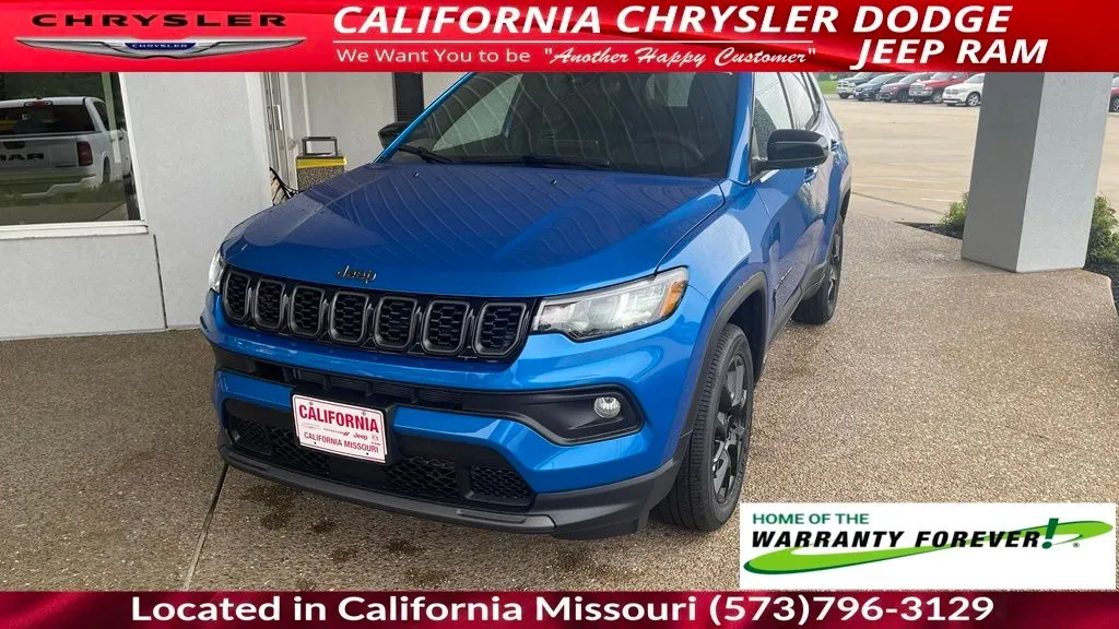Blue 2026 Jeep Compass Latitude for sale in California, MO