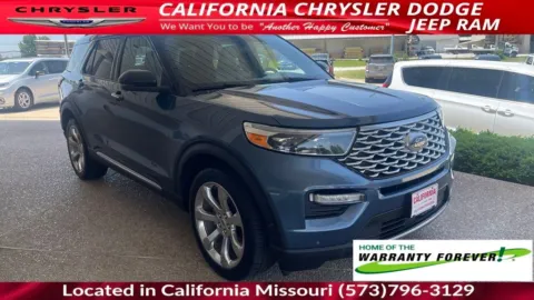 Another view of 2020 Ford Explorer Platinum for sale in California, MO at California CDJR