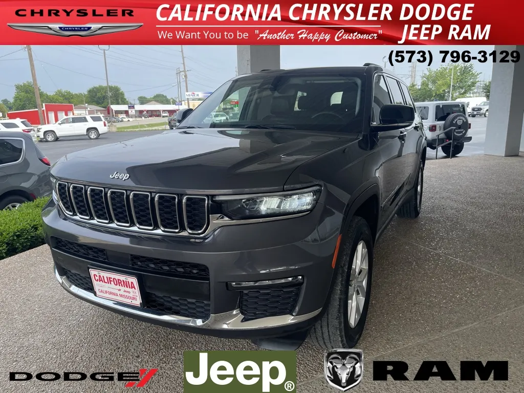 Gray 2023 Jeep Grand Cherokee L Limited for sale in California, MO