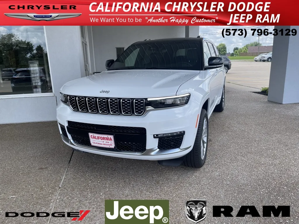 White 2025 Jeep Grand Cherokee L Summit for sale in California, MO
