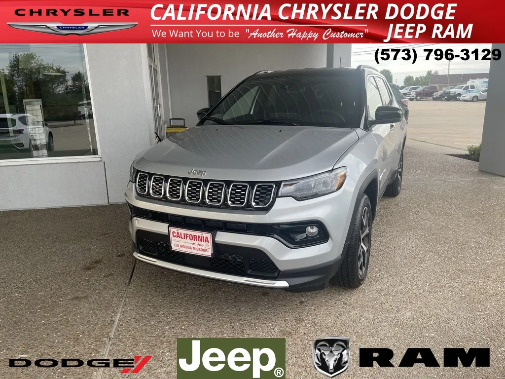 Silver 2026 Jeep Compass Limited for sale in California, MO