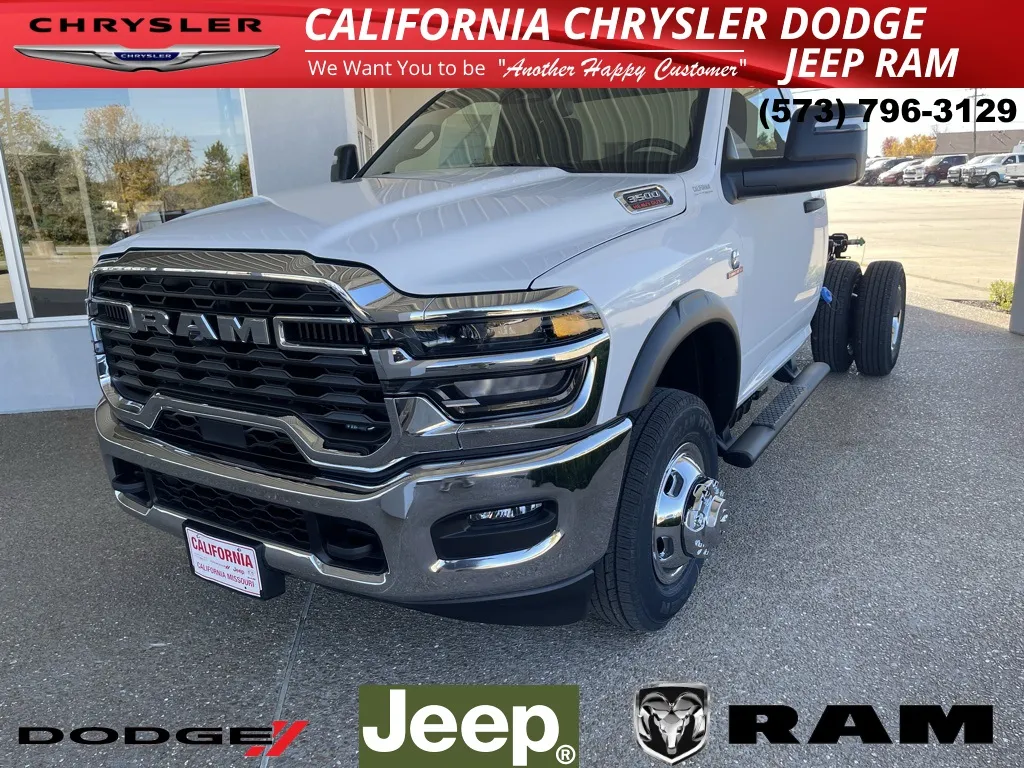 White 2026 Ram 3500 Tradesman for sale in California, MO