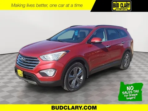 Red 2015 Hyundai Santa Fe Limited for sale in Longview, WA