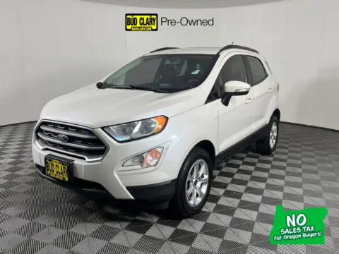 White 2019 Ford EcoSport SE for sale in Longview, WA