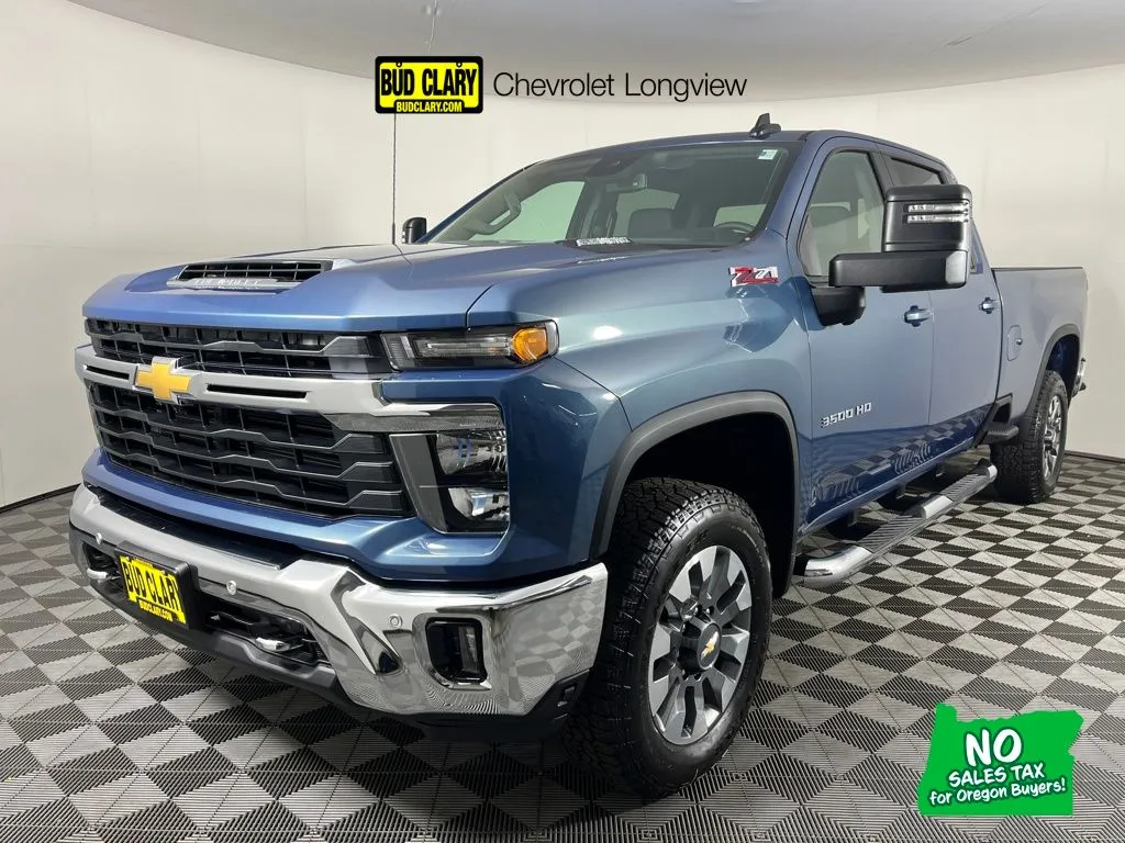 Blue 2026 Chevrolet Silverado 3500HD LT for sale in Longview, WA