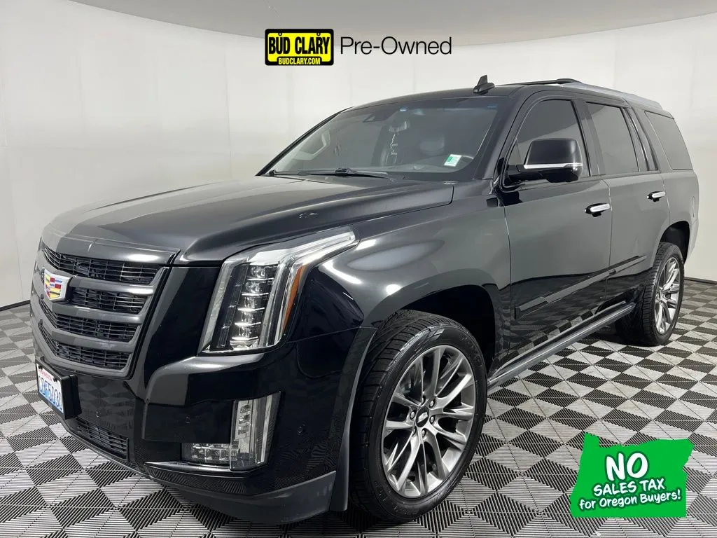 Black 2020 Cadillac Escalade Premium Luxury for sale in Longview, WA