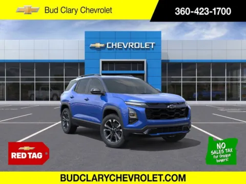 Blue 2026 Chevrolet Equinox RS for sale in Longview, WA