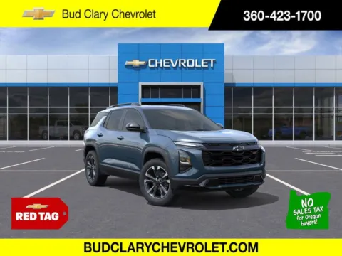 Blue 2026 Chevrolet Equinox RS for sale in Longview, WA