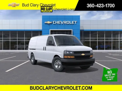 White 2025 Chevrolet Express 2500 Work Van for sale in Longview, WA