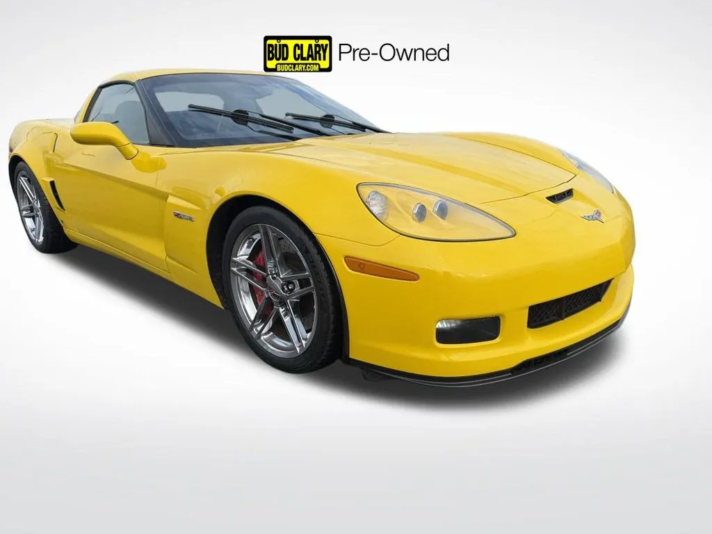 Yellow 2008 Chevrolet Corvette Z06 for sale in Longview, WA
