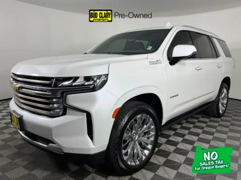 White 2021 Chevrolet Tahoe High Country for sale in Longview, WA