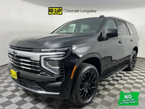 Black 2026 Chevrolet Tahoe LT for sale in Longview, WA