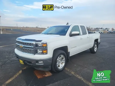 White 2015 Chevrolet Silverado 1500 LT for sale in Longview, WA