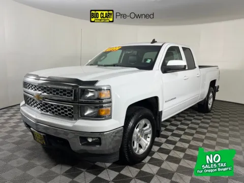 White 2015 Chevrolet Silverado 1500 LT for sale in Longview, WA