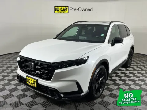 Silver 2023 Honda CR-V Hybrid Sport for sale in Longview, WA