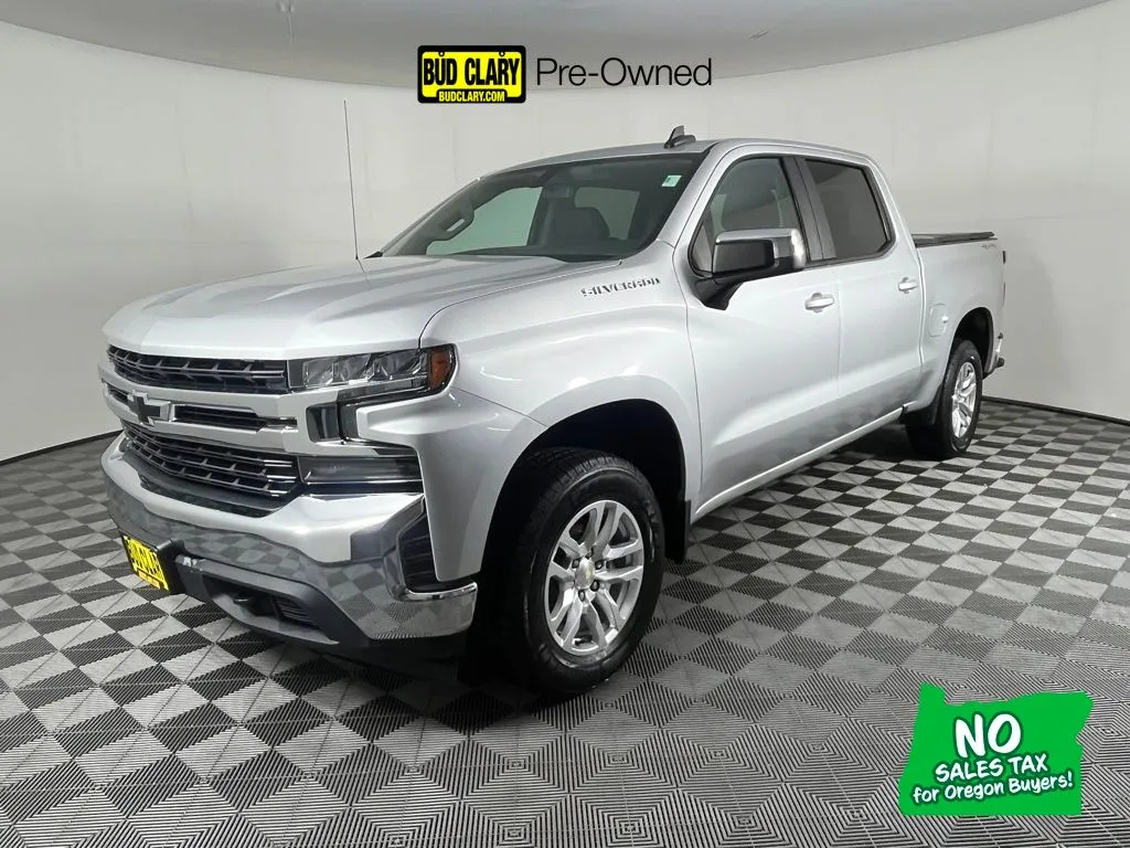 Silver 2020 Chevrolet Silverado 1500 LT for sale in Longview, WA