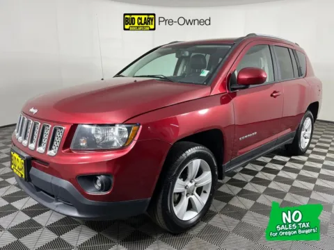 Red 2016 Jeep Compass Latitude for sale in Longview, WA