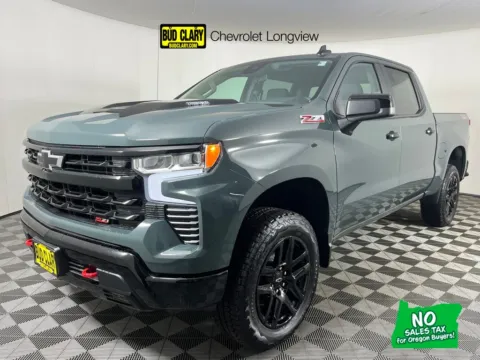 Gray 2026 Chevrolet Silverado 1500 LT Trail Boss for sale in Longview, WA